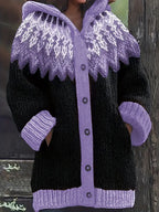Adeline™ | Casual Hooded Cardigan