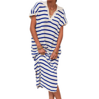 ODESSA™ - Summer Graceful Slit Loose Maxi Dress