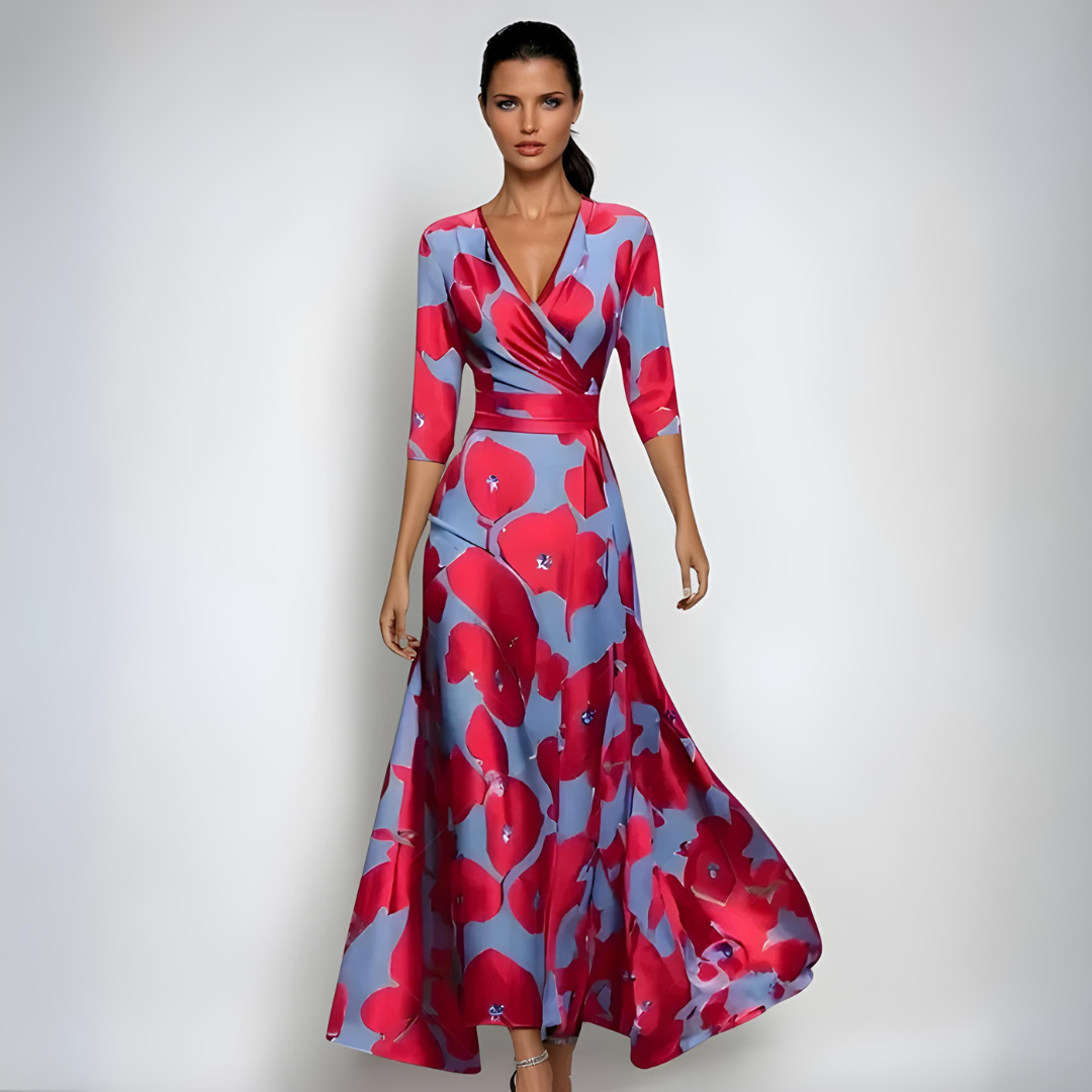 JOCELYN | Sophisticated Floral Dress
