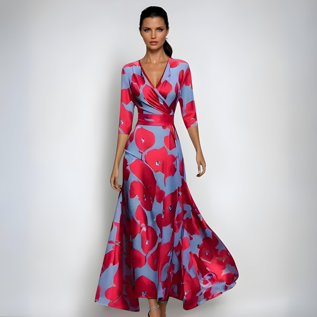 JOCELYN | Sophisticated Floral Dress