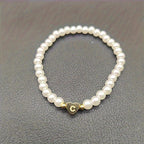 A-Z Pearl Beaded Bracelet