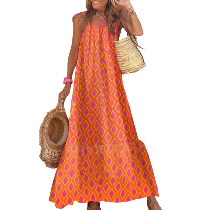 ZARIAMI | Elegant Casual High Waist Summer Maxi Dress
