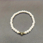 A-Z Pearl Beaded Bracelet