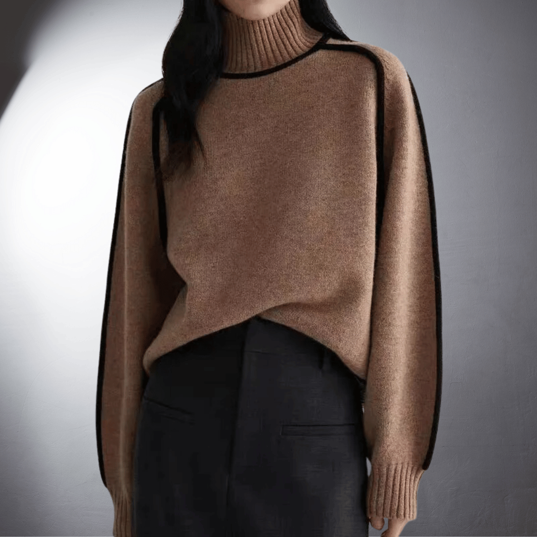 ROSE | Bio Turtleneck Sweater with Premium Comfort