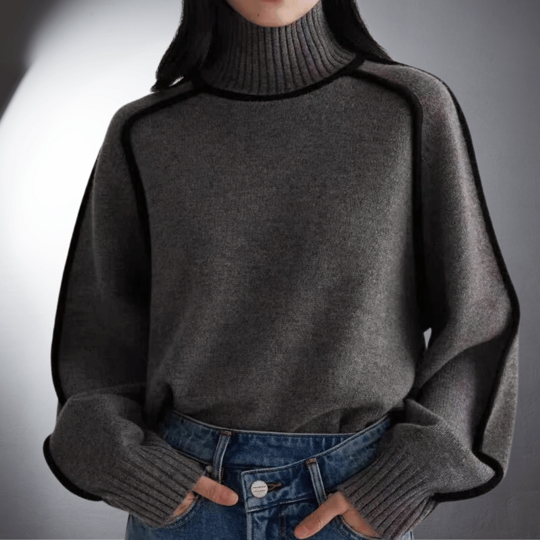 ROSE | Bio Turtleneck Sweater with Premium Comfort