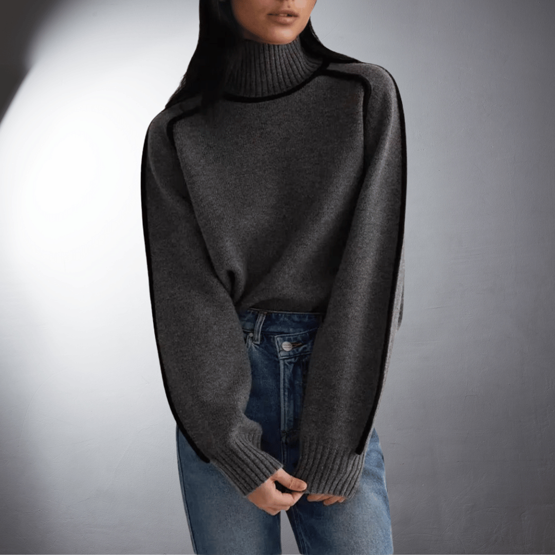 ROSE | Bio Turtleneck Sweater with Premium Comfort