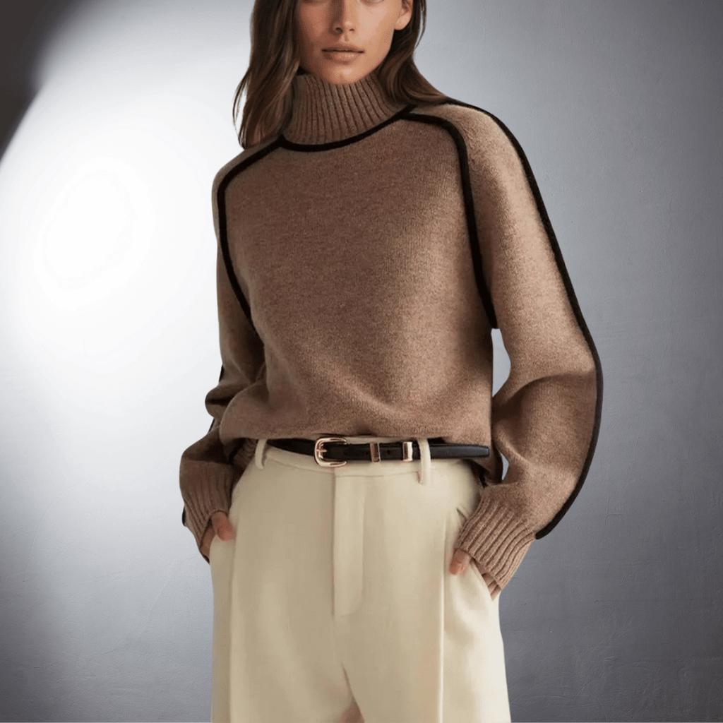ROSE | Bio Turtleneck Sweater with Premium Comfort