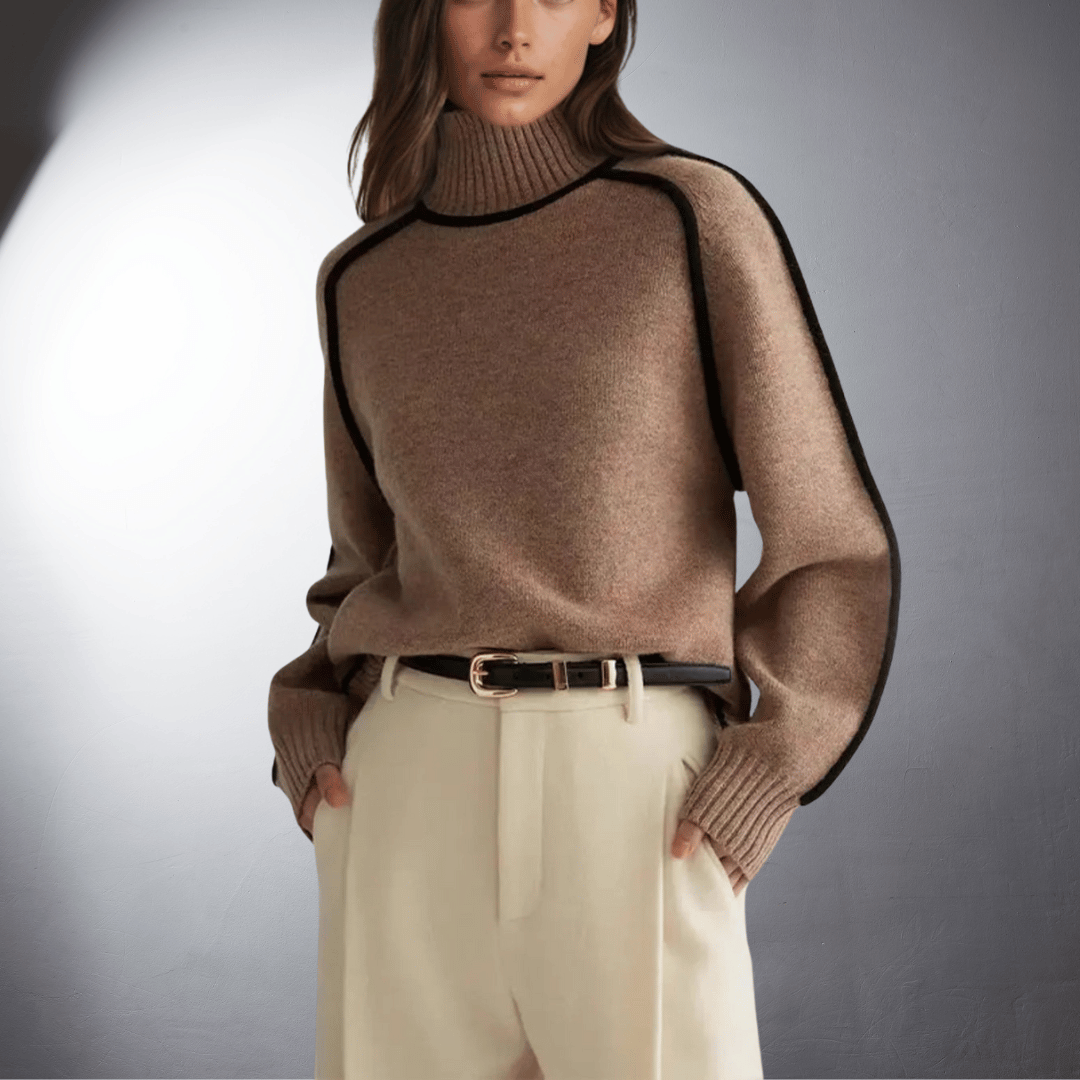 ROSE | Bio Turtleneck Sweater with Premium Comfort