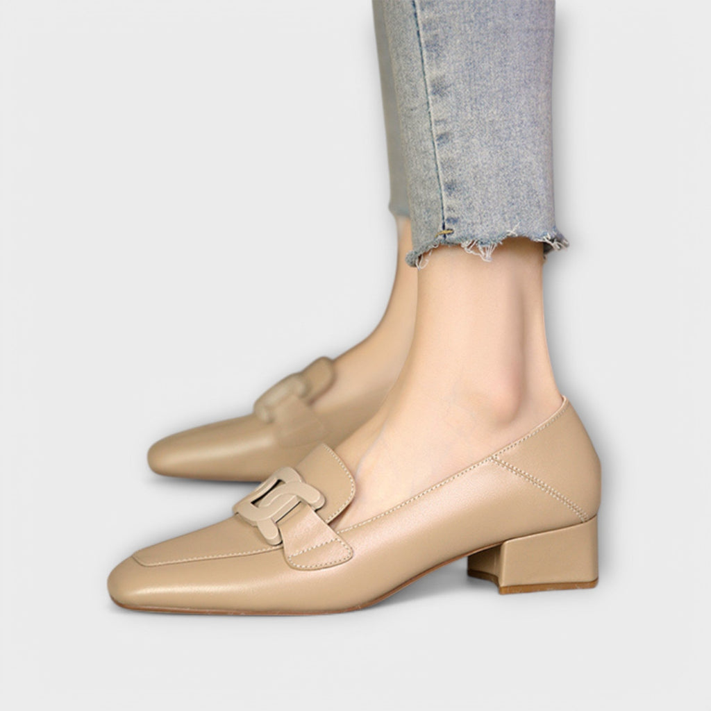 Monika | Elegant heeled loafers