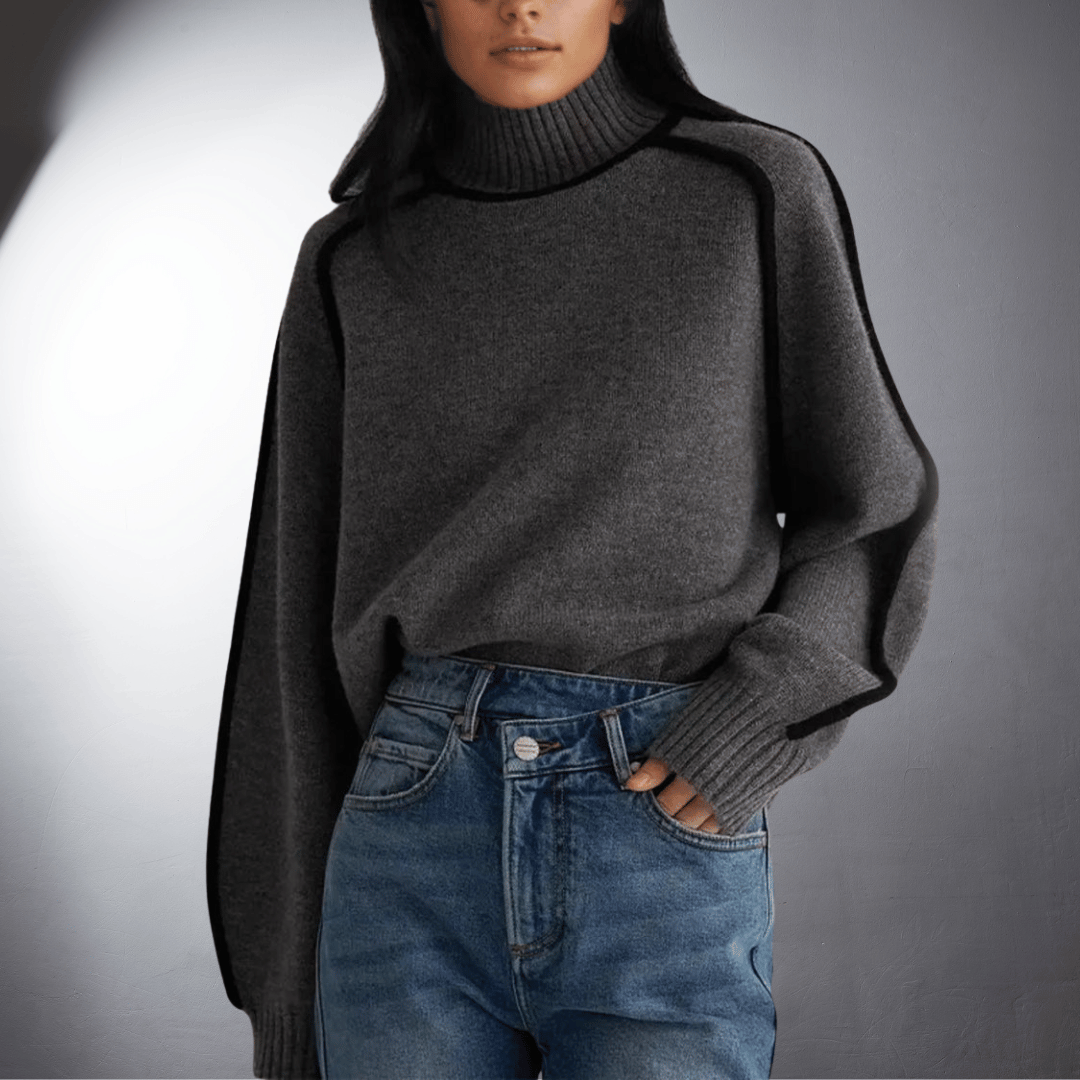 ROSE | Bio Turtleneck Sweater with Premium Comfort