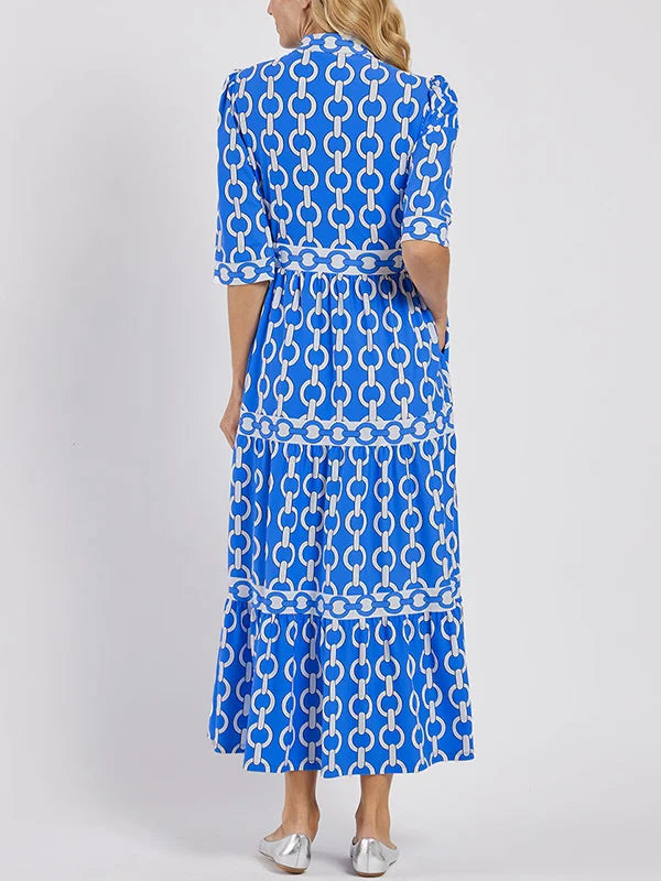 ALYANA | Chain Link Midi Dress