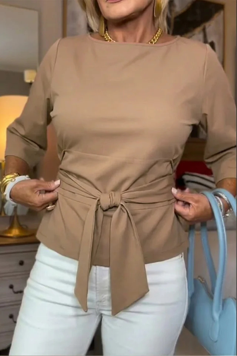 Daria | Stylish Bow-Waist Top