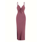 ROSE™ – Chic Knot Front Sleeveless Cami Dress