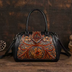 Florina | Elegant Floral Top-Handle Bag