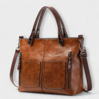 Serenya | Elegant Spacious Leather Bag