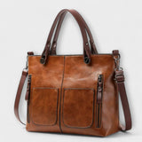 Serenya | Elegant Spacious Leather Bag