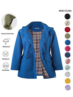 DENA™ - Lightweight Hooded Trench Coat for Casual Outings