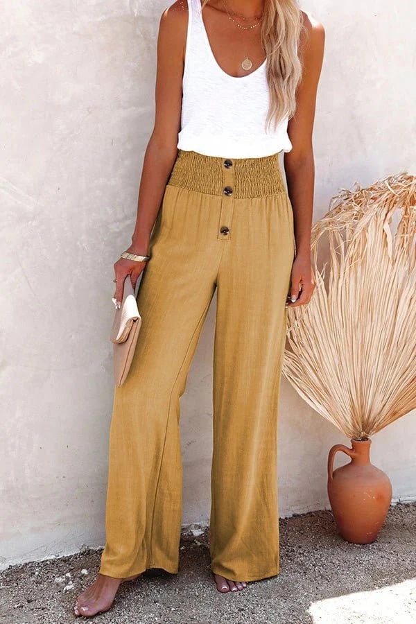 MIA | Comfortable High-Waisted Trousers