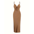 ROSE™ – Chic Knot Front Sleeveless Cami Dress