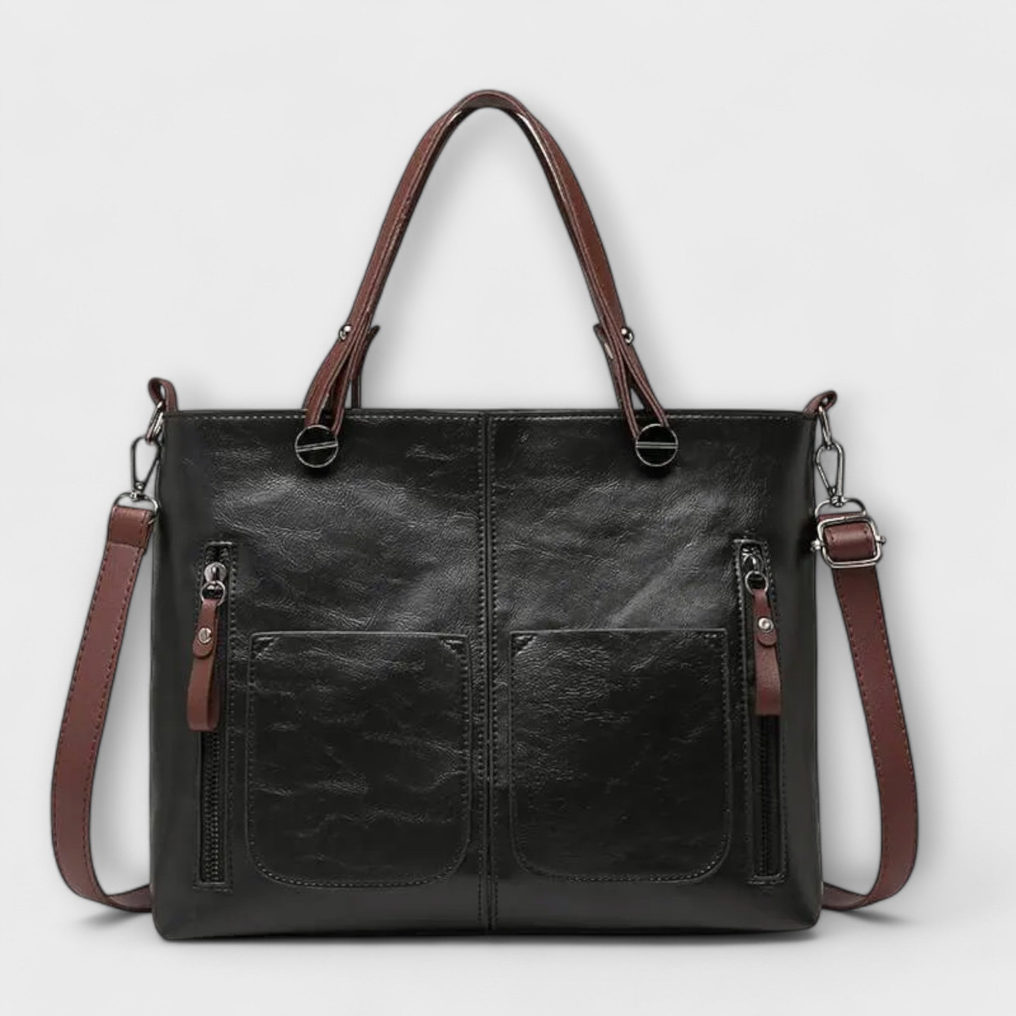 Serenya | Elegant Spacious Leather Bag