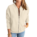 SOLANGE™ – Zip-Up Casual Loose Sweatshirt Jacket