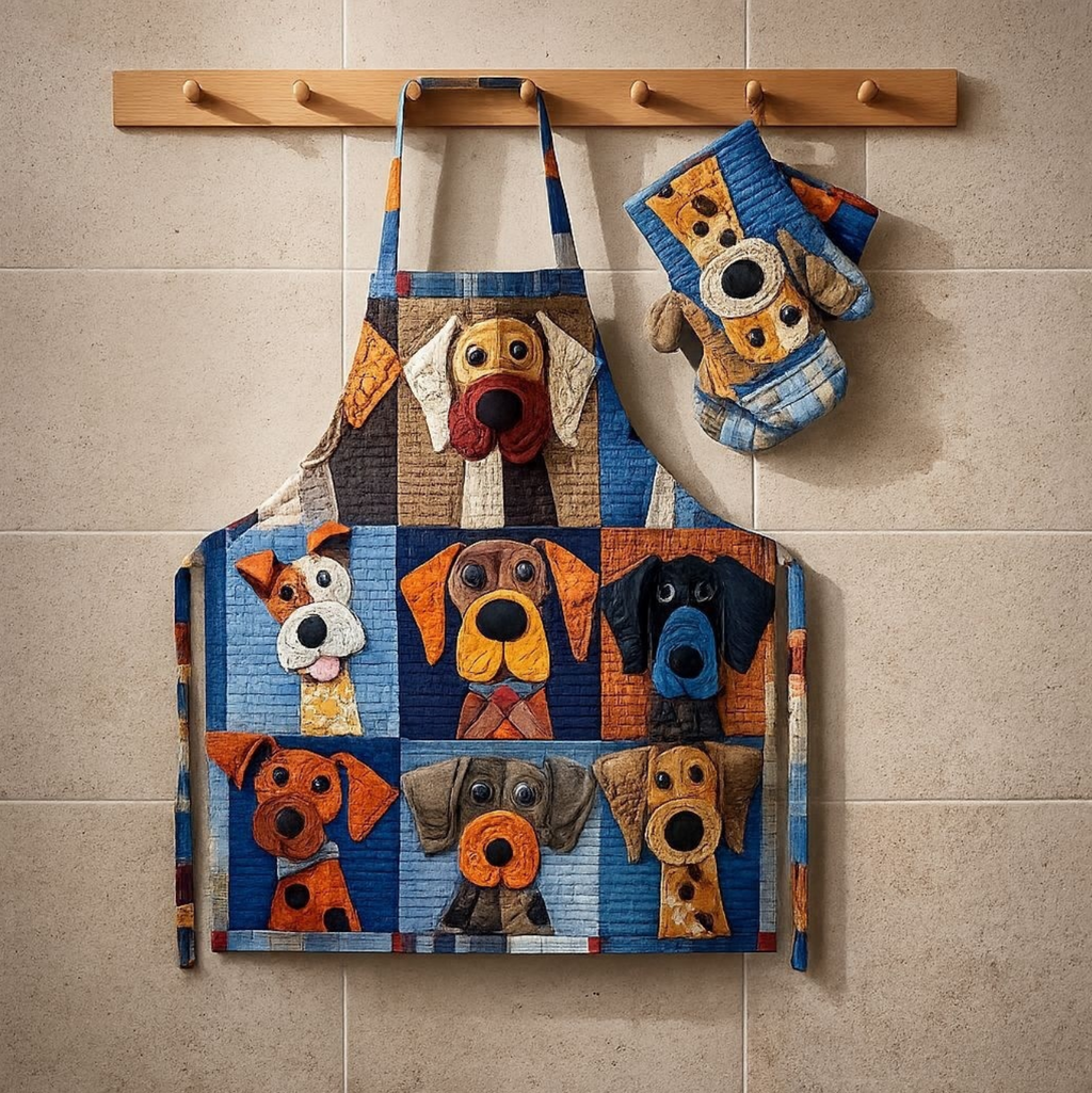 Cosy Quilted Kitchen Set