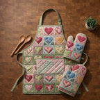 Cosy Quilted Kitchen Set