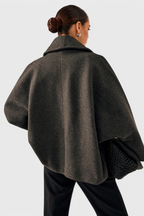 BROOKE | Oversized Tweed Coat with Relaxed Silhouette