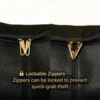 Luxury Leather Hobo Anti-Theft Handbag 2.0 + FREE Pouch Wallet (6-Layer Security Edition)