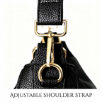 Luxury Leather Hobo Anti-Theft Handbag 2.0 + FREE Pouch Wallet (6-Layer Security Edition)