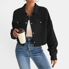 DEVIN™ – Relaxed Corduroy Button-Front Jacket