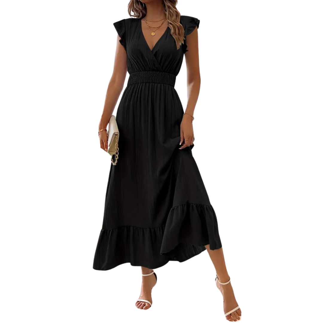 LORELEI | Breezy Short Sleeve Maxi Dress