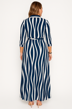Vera | Blouse-Style Casual Work Maxi