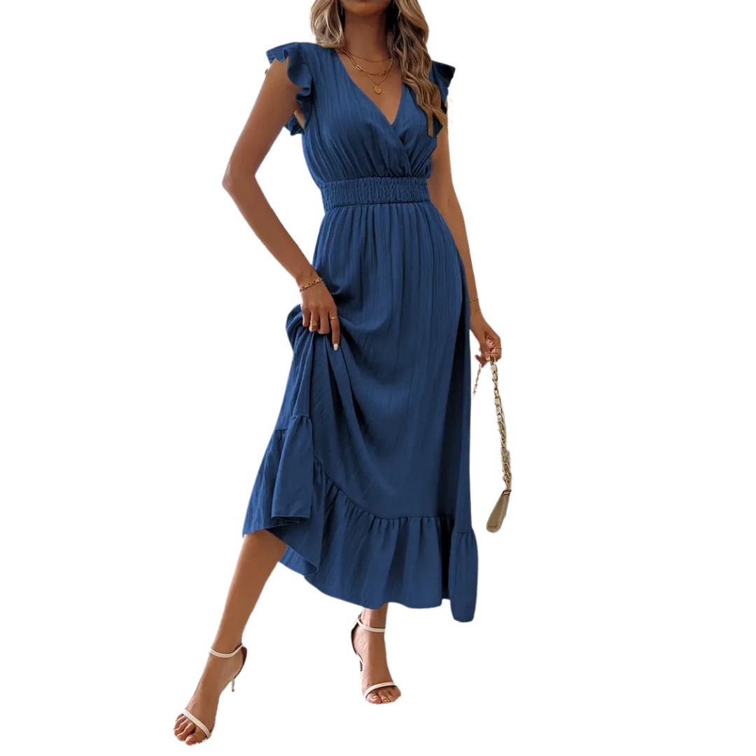 LORELEI | Breezy Short Sleeve Maxi Dress