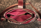 Boho Patchwork Leather Crossbody Bag