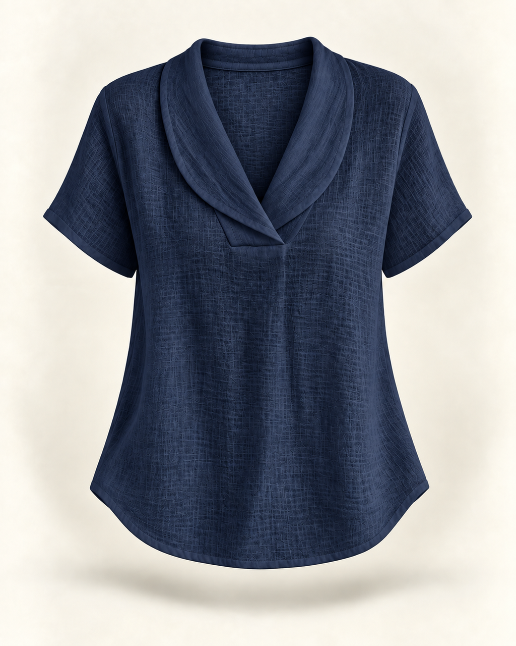 Sally | Relaxed V-Neck Linen Blouse