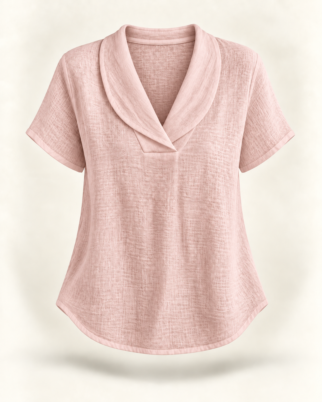 Sally | Relaxed V-Neck Linen Blouse