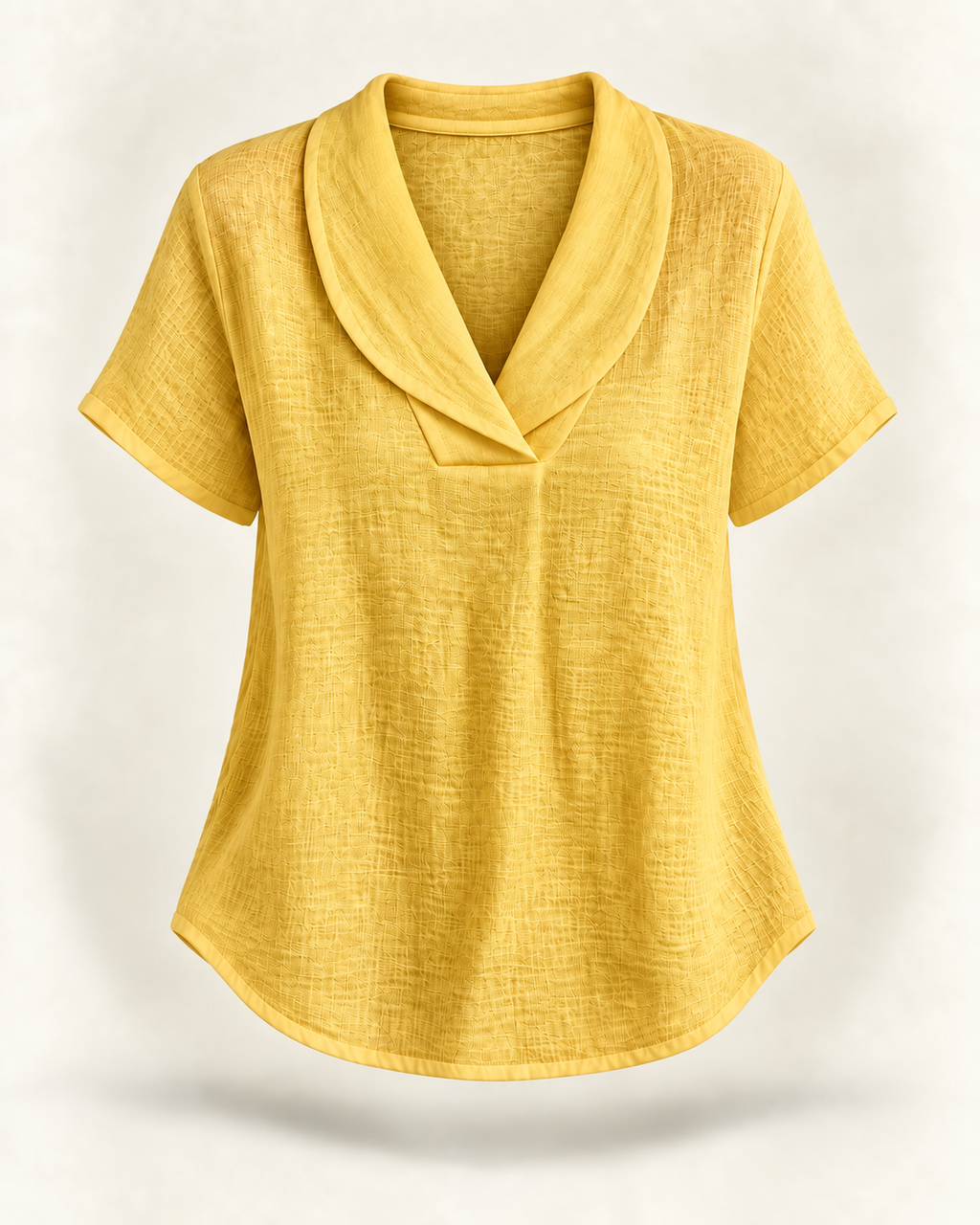 Sally | Relaxed V-Neck Linen Blouse