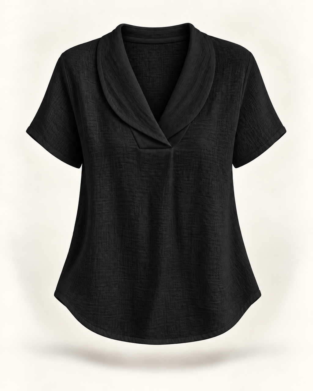 Sally | Relaxed V-Neck Linen Blouse