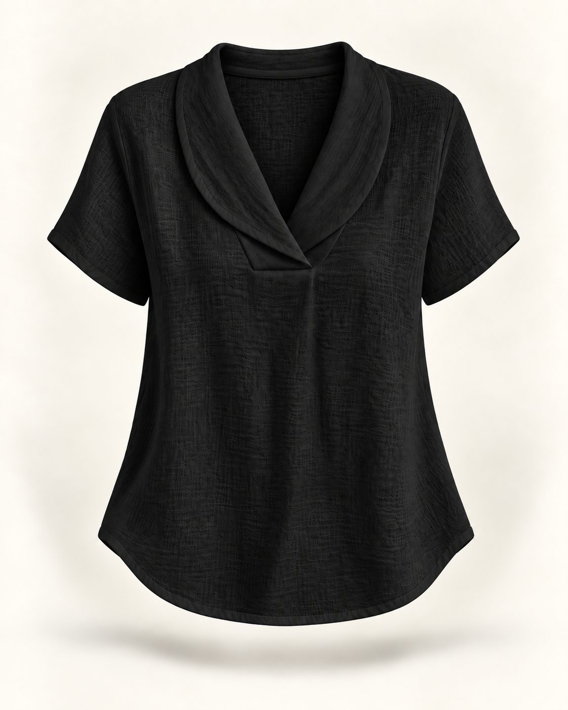 Sally | Relaxed V-Neck Linen Blouse