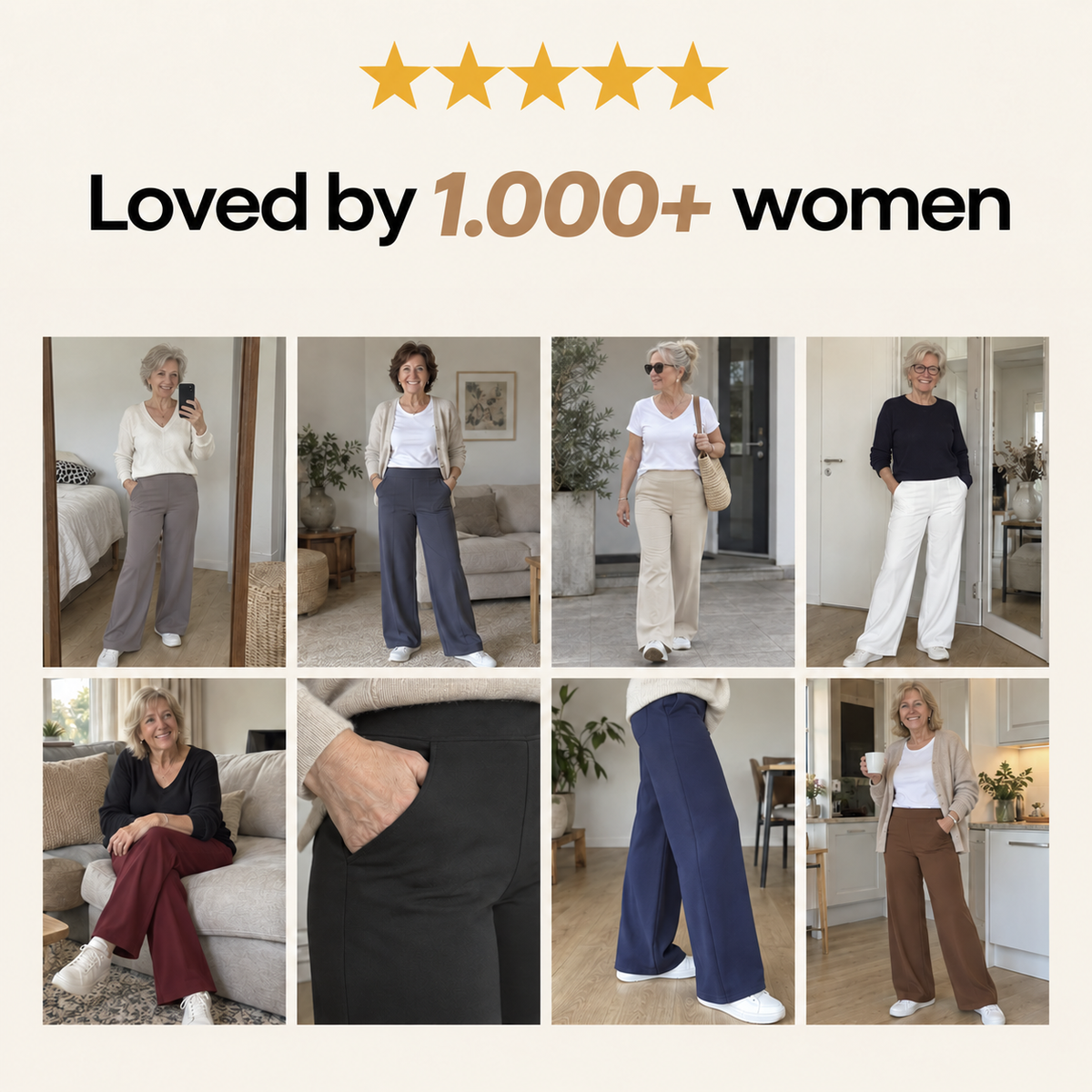 Jodie | The ultimate pair of comfortable stretch trousers for every woman