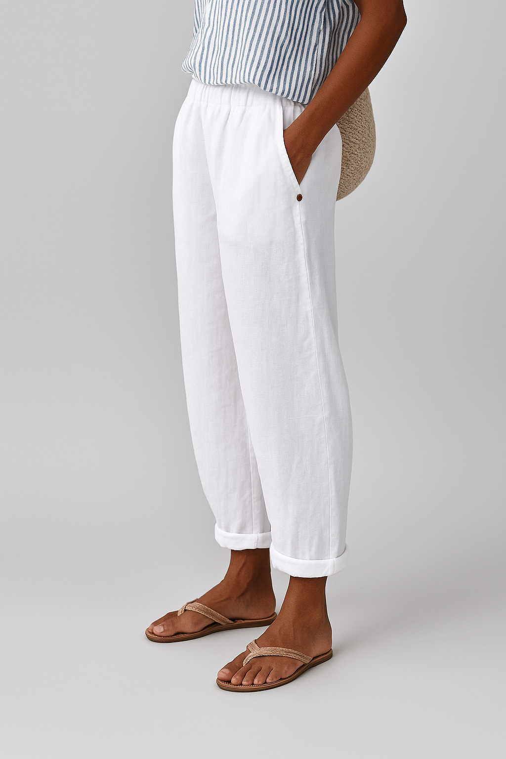 Wanda | Stylish Pants With Side Pockets