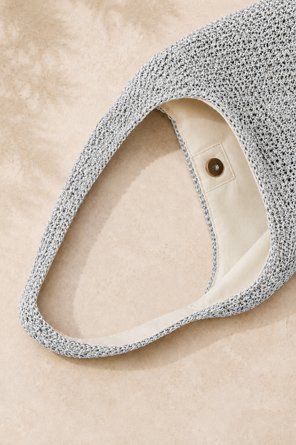 Elodie | Metallic Straw Shoulder Bag