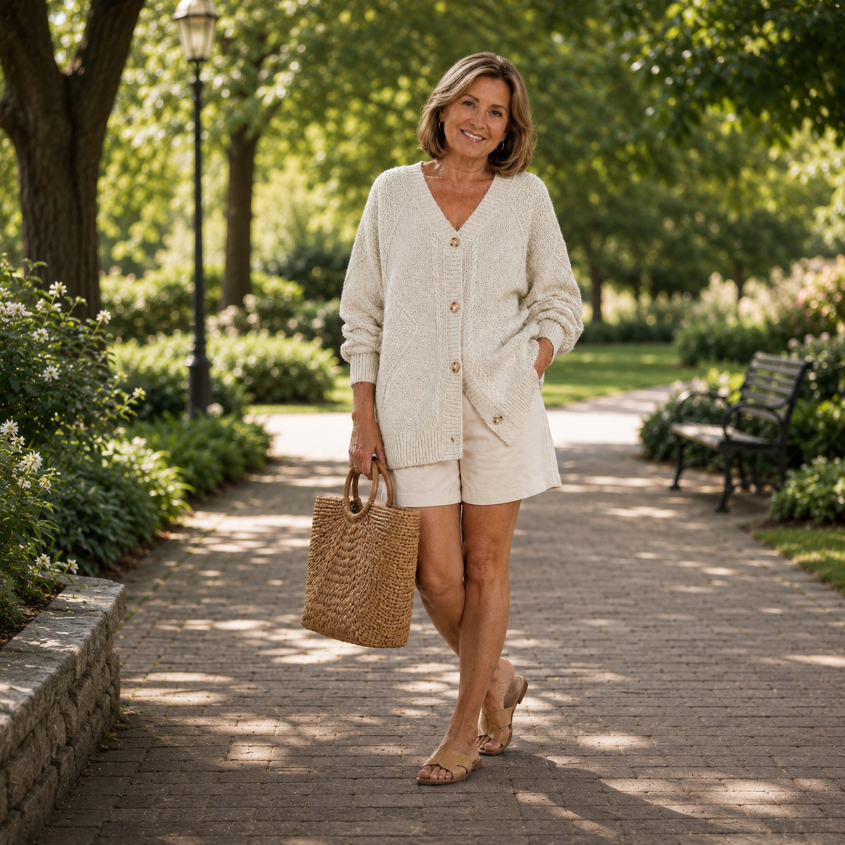 Lauren | Soft Knitted Cardigan With Buttons