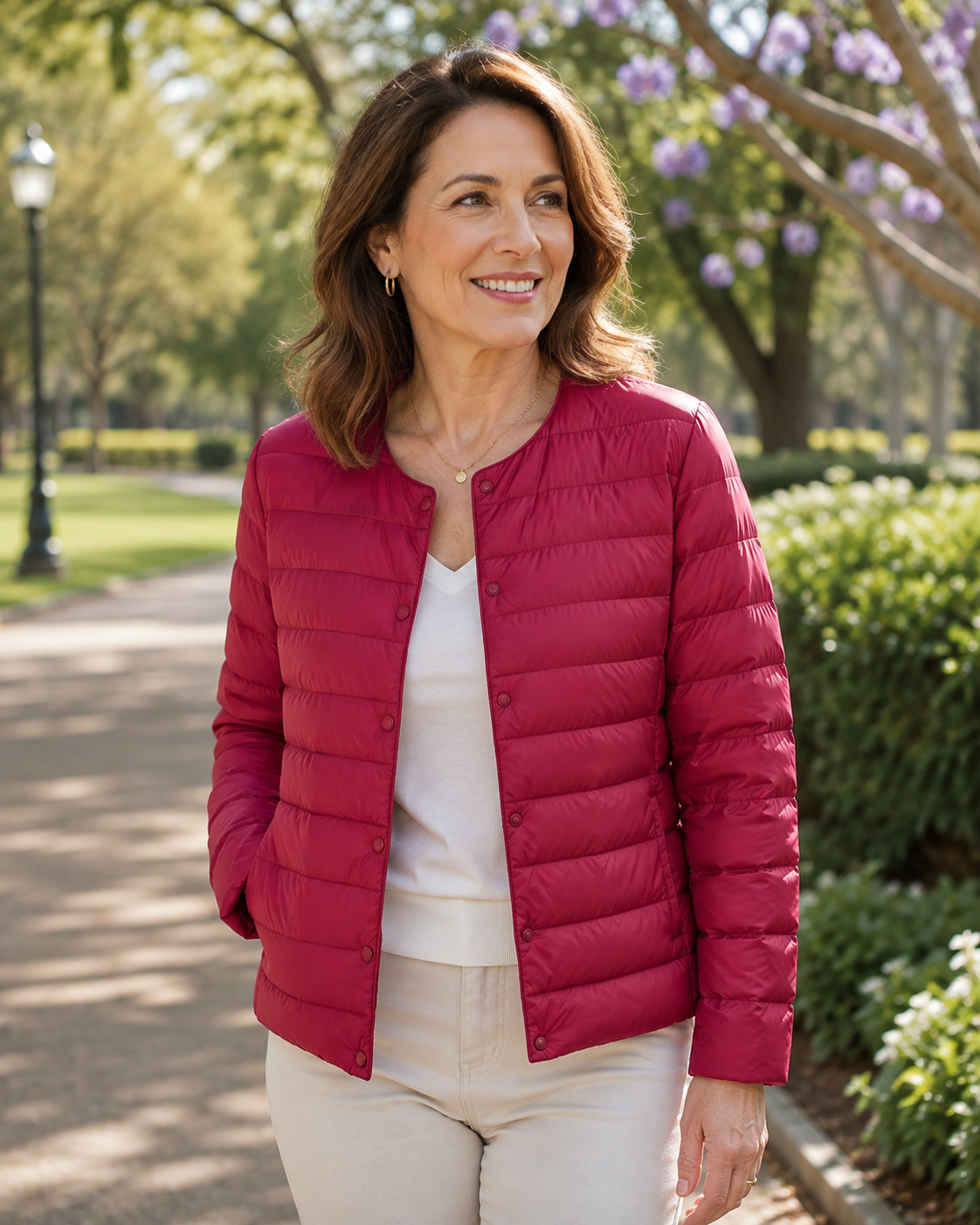Robyn | Lightweight Quilted Down Jacket