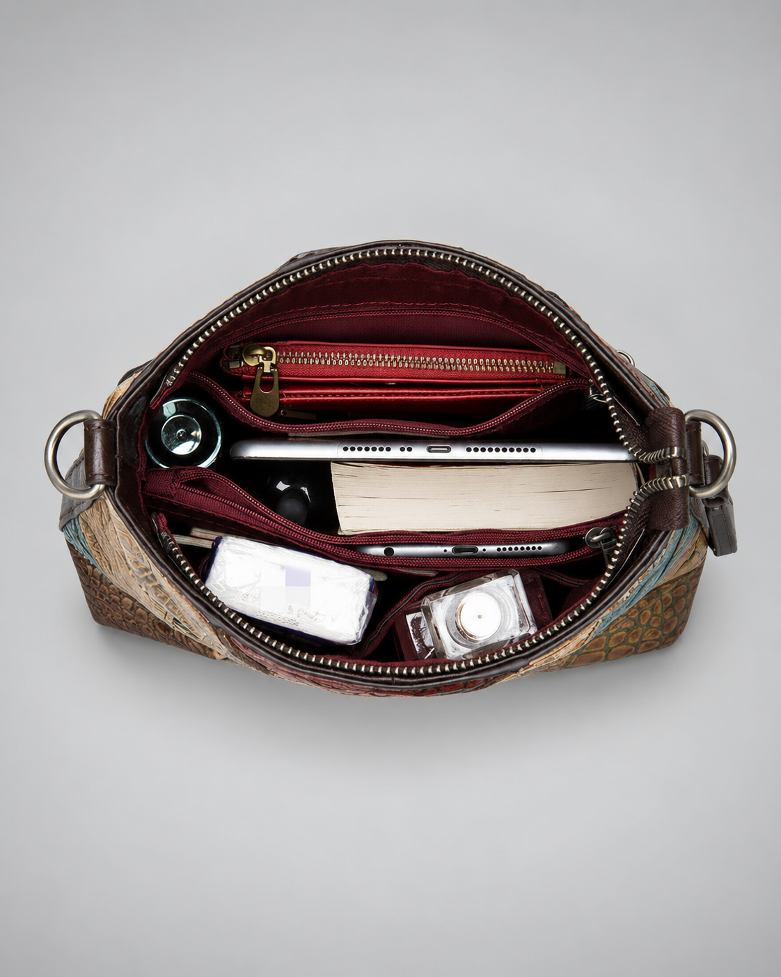 Sienna | Boho Mosaic Leather Bag