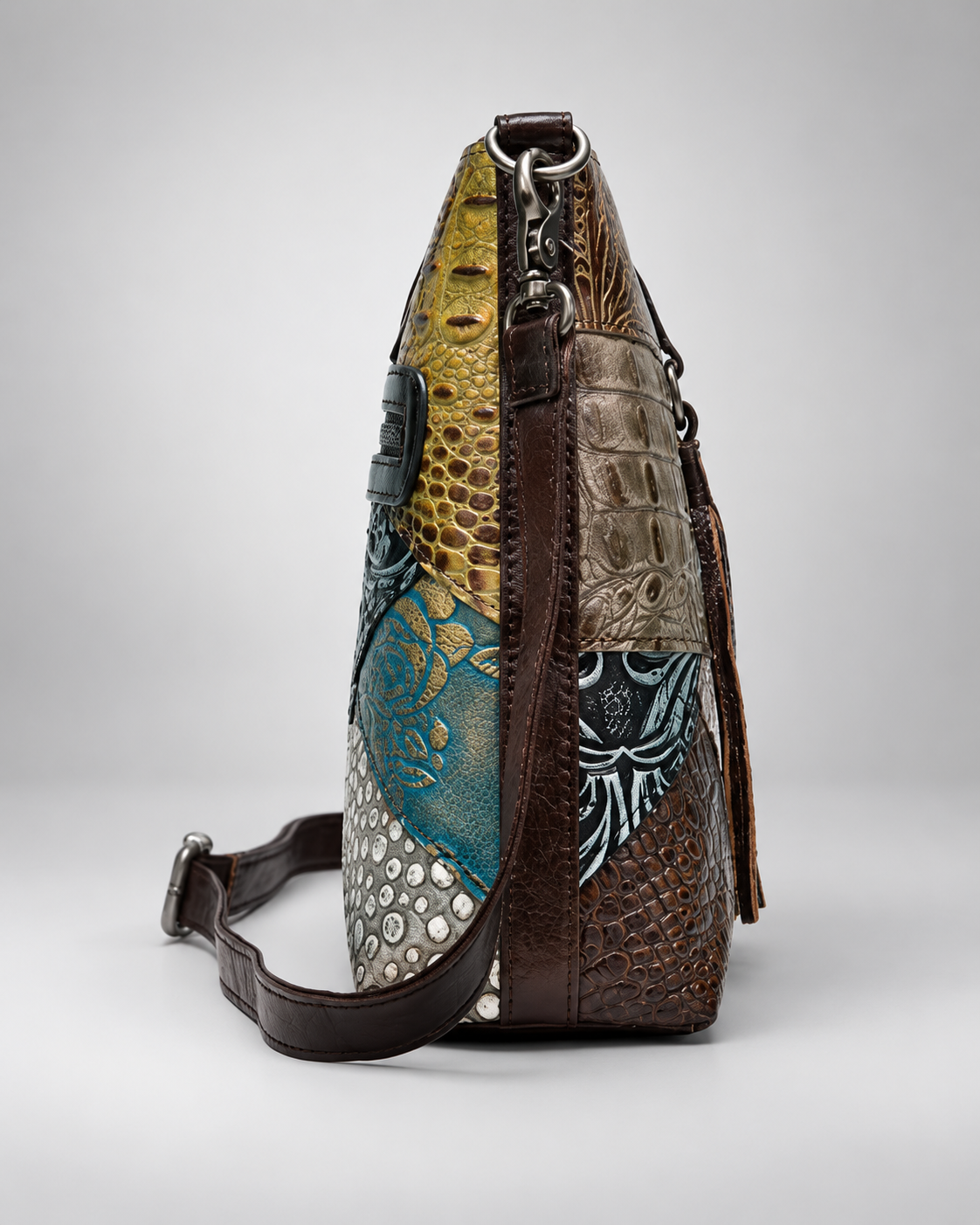 Sienna | Boho Mosaic Leather Bag