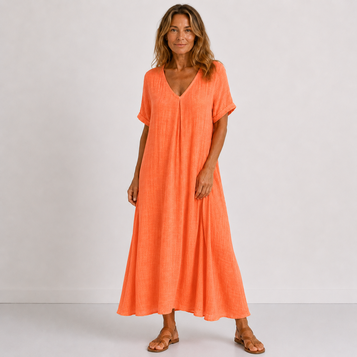 Violet | Flowy Maxi Dress