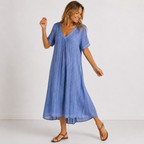 Violet | Flowy Maxi Dress