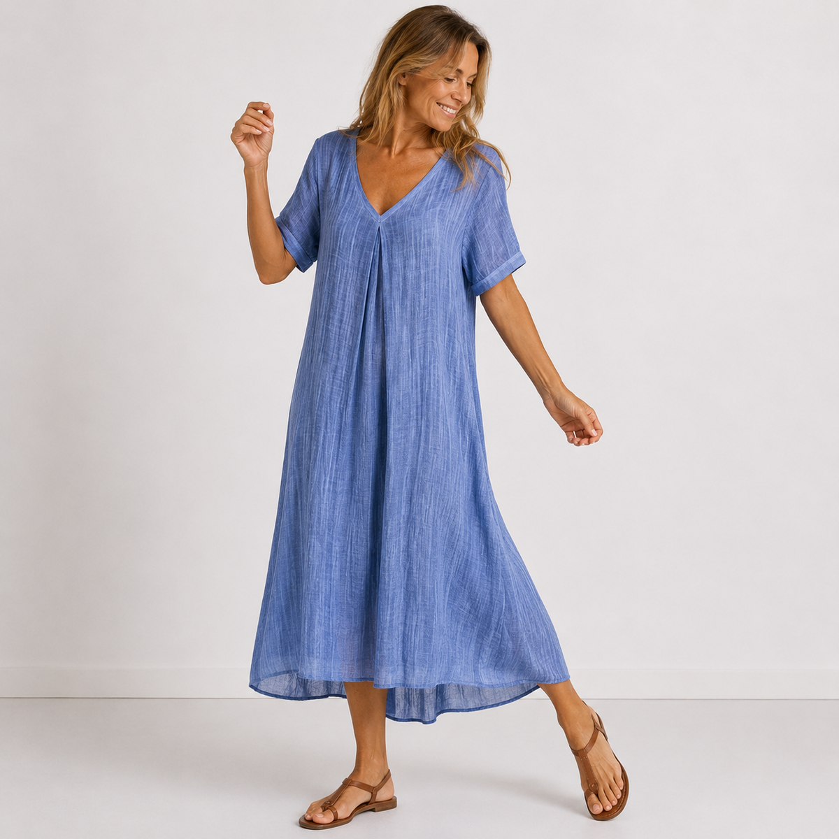 Violet | Flowy Maxi Dress